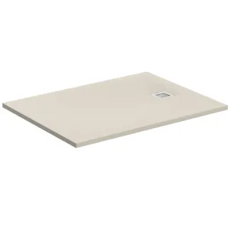 IDEAL STANDARD ULTRA FLAT - Obdélníková sprchová vanička 1000x700x30 mm z pískovce - rohový model, antibakteriální, protiskluzový povrch, bezbariérová, v souladu s DIN 18040, možnost řezání na míru, opravitelná, výška 30 mm #K8218FT - pískovec