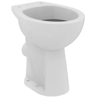 IDEAL STANDARD EUROVIT - Podlahový klozet 365x480x470 mm v bílém lesklém provedení, plné splachování CL1 5,9 - 6 l/min, horizontální odtok - CL1 #K803801 - Bílá (Alpine)