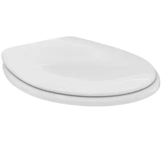 IDEAL STANDARD CONTOUR 21 - MEDICAL & CARE - Sendvičové sedadlo 370x445x40 mm v bílé lesklé barvě #K712101 - Bílá (Alpine)