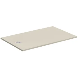 IDEAL STANDARD ULTRA FLAT S - Obdélníková sprchová vanička 1600x1000x30 mm z pískovce, bez výsuvného odpadu - antibakteriální, protiskluzový povrch, bezbariérová, v souladu s DIN 18040, možnost řezání na míru, opravitelná, výška 30 mm #K8319FT - pískovec