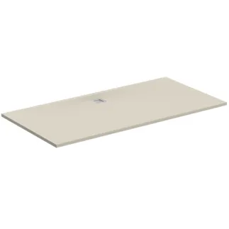 IDEAL STANDARD ULTRA FLAT S - Obdélníková sprchová vanička 2000x1000x30 mm z pískovce, bez výsuvného odpadu - antibakteriální, protiskluzový povrch, bezbariérová, v souladu s DIN 18040, možnost řezání na míru, opravitelná, výška 30 mm #K8327FT - pískovec