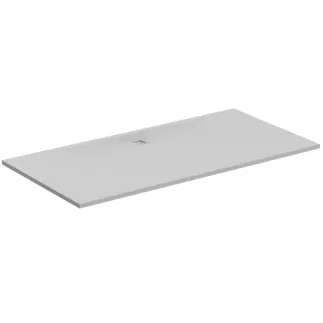 IDEAL STANDARD ULTRA FLAT S - Obdélníková sprchová vanička 2000x1000x30 mm v kararské bílé barvě, bez výsuvného odpadu - Antibakteriální, Protiskluzový povrch, Bezbariérová, podle DIN 18040, Lze řezat na míru, Opravitelná, výška 30 mm #K8327FR - kararská bílá