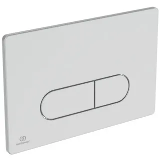 IDEAL STANDARD OLEAS - Mechanická splachovací deska 234x8,5x154 mm, mechanická, broušený chrom #R0117JG - matný chrom