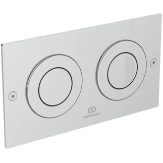 IDEAL STANDARD SEPTA PRO - Pneumatická splachovací deska 155x2x85 mm, pneumatická z nerezové oceli #R0134MY - kartáčovaná ocel