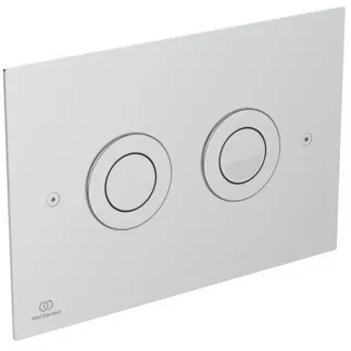 IDEAL STANDARD SEPTA PRO - Pneumatická splachovací deska 215x52x145 mm, pneumatická z nerezové oceli #R0188MY - kartáčovaná ocel