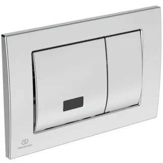 IDEAL STANDARD SEPTA PRO - Elektronická splachovací deska 243x17x163 mm, elektronická / mechanická v chromu - Provoz ze sítě #R0131AA - Chrom