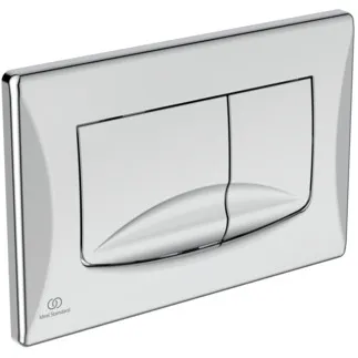 IDEAL STANDARD SOLEA - Mechanická splachovací deska 245x19x165 mm, mechanická v chromu #R0109AA - Chrome