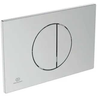 IDEAL STANDARD OLEAS - Mechanická splachovací deska 230x7,5x150 mm, mechanická v chromu #R0503AA - Chrome