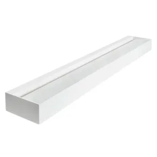 IDEAL STANDARD SILHOUETTE - Umyvadlo 3000x470x200 mm v bílé lesklé barvě, bez přepadu, s výsuvným odpadem - antibakteriální #S062801 - bílá (Alpine)