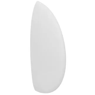 IDEAL STANDARD COMMERCIAL LINE - Pisoárová zástěna 130x320x675 mm v bílé lesklé barvě, bez výsuvného odpadu #S612001 - Bílá (Alpine)