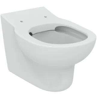 IDEAL STANDARD CONTOUR 21 - Závěsný klozet 360x535x350 mm v bílé lesklé barvě, plné splachování CL1 4,5 - 6 l/min, horizontální odtok - CL1, CL2, bez okrajů #S312801 - Bílá (Alpine)