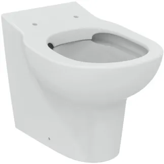 IDEAL STANDARD CONTOUR 21 - Podlahový klozet (otevřená záda) 360x520x400 mm v bílé lesklé barvě, plné splachování CL1 4,5 - 6 l/min, horizontální odtok - CL1, CL2, bezokrajová splachovací technologie RimLS #S312601 - Bílá (Alpine)