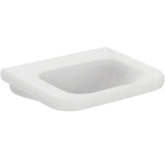 IDEAL STANDARD CONTOUR 21 - Umyvadlo 650x555x175 mm v bílém lesku, bez otvoru pro baterii, bez přepadu #S253401 - Bílá (Alpine)