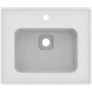 IDEAL STANDARD STRADA II - Nábytkové umyvadlo 540x460x180 mm v bílém lesku, 1 otvor pro baterii, s přepadem #T298801 - Bílá (Alpine), obrázek 4