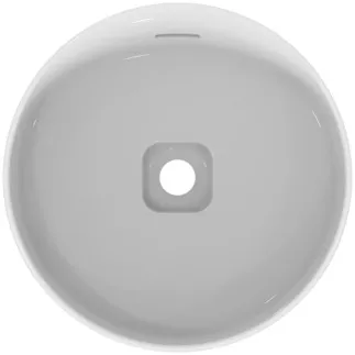 IDEAL STANDARD STRADA II - Mísa 450x450x180 mm v bílé barvě, bez otvoru pro baterii, s přepadem - IdealPlus #T2961MA - Bílá (Alpine) s Ideal Plus, obrázek 4
