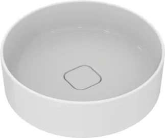IDEAL STANDARD STRADA II - Mísa 450x450x180 mm v bílé barvě, bez otvoru pro baterii, bez přepadu - IdealPlus #T2959MA - Bílá (Alpine) s Ideal Plus