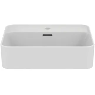 IDEAL STANDARD STRADA II - Polozapuštěné umyvadlo 500x400x175 mm v bílé barvě, 1 otvor pro baterii, s přepadem - IdealPlus #T2993MA - Bílá (Alpine) s Ideal Plus, obrázek 2
