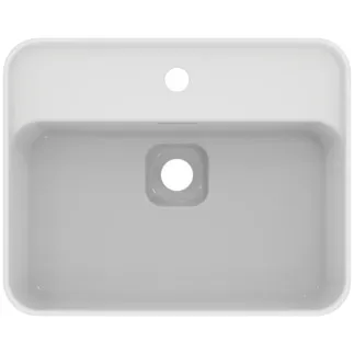 IDEAL STANDARD STRADA II - Polozapuštěné umyvadlo 500x400x175 mm v bílé barvě, 1 otvor pro baterii, s přepadem - IdealPlus #T2993MA - Bílá (Alpine) s Ideal Plus, obrázek 4