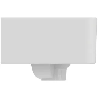 IDEAL STANDARD STRADA II - Umyvadlo s ručním oplachováním 450x270x170 mm v bílé lesklé barvě, 1 otvor pro baterii, s přepadem - Prostorově úsporné umyvadlo #T299501 - Bílá (Alpine), obrázek 3