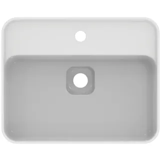 IDEAL STANDARD STRADA II - Mísa 500x400x175 mm v bílé barvě, 1 otvor pro baterii, s přepadem - IdealPlus #T2966MA - Bílá (Alpine) s Ideal Plus, obrázek 4