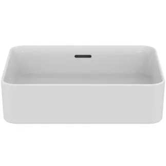 IDEAL STANDARD STRADA II - mísa 500x400x180 mm v bílé barvě, bez otvoru pro baterii, s přepadem - IdealPlus #T2965MA - Bílá (Alpine) s Ideal Plus, obrázek 2