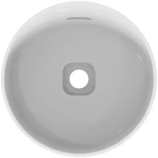 IDEAL STANDARD STRADA II - Mísa 380x380x180 mm v bílé barvě, bez otvoru pro baterii, s přepadem - prostorově úsporné umyvadlo, IdealPlus #T2929MA - Bílá (Alpine) s Ideal Plus, obrázek 4