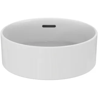 IDEAL STANDARD STRADA II - Mísa 380x380x180 mm v bílé barvě, bez otvoru pro baterii, s přepadem - prostorově úsporné umyvadlo, IdealPlus #T2929MA - Bílá (Alpine) s Ideal Plus, obrázek 2