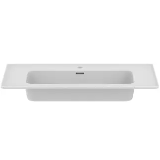 IDEAL STANDARD STRADA II - Nábytkové umyvadlo 1040x460x180 mm v bílém lesku, 1 otvor pro baterii, s přepadem #T300401 - Bílá (Alpine), obrázek 2
