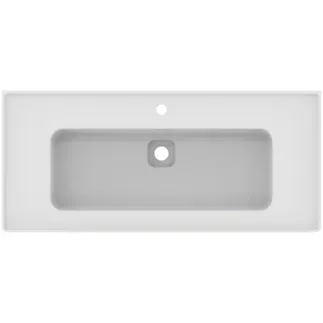 IDEAL STANDARD STRADA II - Nábytkové umyvadlo 1040x460x180 mm v bílém lesku, 1 otvor pro baterii, s přepadem #T300401 - Bílá (Alpine), obrázek 4