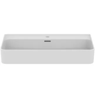 IDEAL STANDARD STRADA II - Umyvadlo 800x430x170 mm v bílé barvě, 1 otvor pro baterii, s přepadem - IdealPlus #T3001MA - Bílá (Alpine) s Ideal Plus, obrázek 2