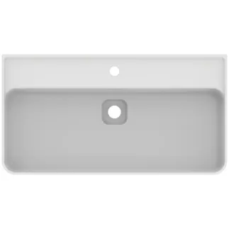 IDEAL STANDARD STRADA II - Umyvadlo 800x430x170 mm v bílé barvě, 1 otvor pro baterii, s přepadem - IdealPlus #T3001MA - Bílá (Alpine) s Ideal Plus, obrázek 4