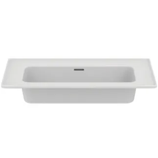 IDEAL STANDARD STRADA II - Nábytkové umyvadlo 840x460x180 mm v bílém lesku, bez otvoru pro baterii, s přepadem #T363401 - Bílá (Alpine), obrázek 2