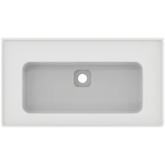 IDEAL STANDARD STRADA II - Nábytkové umyvadlo 840x460x180 mm v bílém lesku, bez otvoru pro baterii, s přepadem #T363401 - Bílá (Alpine), obrázek 4