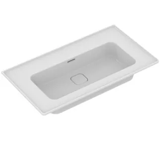 IDEAL STANDARD STRADA II - Nábytkové umyvadlo 840x460x180 mm v bílém lesku, bez otvoru pro baterii, s přepadem #T363401 - Bílá (Alpine)