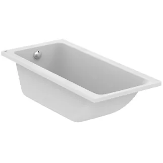 IDEAL STANDARD CONNECT AIR - Vana ve tvaru těla 1500x700x465 mm v bílé lesklé barvě, bez otvoru pro baterii, s přepadem, bez výsuvného odpadu - Odolná proti detergentům, odolná proti světlu #T361301 - Bílá (Alpine)