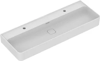IDEAL STANDARD STRADA II - Umyvadlo 1200x430x170 mm v bílém lesku, 2 otvory pro baterii, s přepadem #T364801 - Bílá (Alpine)