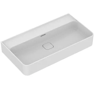 IDEAL STANDARD STRADA II - Umyvadlo 800x430x170 mm v bílém lesku, bez otvoru pro baterii, s přepadem #T363901 - Bílá (Alpine)