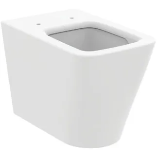IDEAL STANDARD BLEND CUBE - Podlahové WC (otevřená záda) 355x560x400 mm v bílém saténovém provedení, plné splachování CL1 4,5 - 6 l/min, horizontální odtok - CL1, CL2, technologie splachování AquaBlade #T3688V1 - Silk white