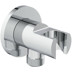 Obrázek IDEAL STANDARD Idealrain nástěnný držák kulatá rozeta pro ruční sprchu a sprchovou hadici G1 / 2 BC807AA chrom
