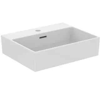 IDEAL STANDARD EXTRA - Mísa 500x400x150 mm v bílé barvě, 1 otvor pro baterii, s přepadem - IdealPlus #T3741MA - Bílá (Alpine) s Ideal Plus