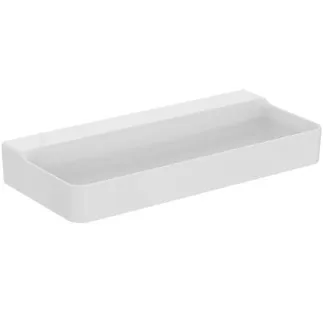 IDEAL STANDARD CONCA - Umyvadlo 1000x450x145 mm v bílém lesku, bez otvoru pro baterii, bez přepadu #T383701 - Bílá (Alpine)