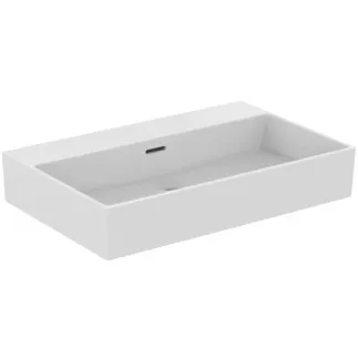 IDEAL STANDARD EXTRA - Umyvadlo 700x450x150 mm v bílém lesku, bez otvoru pro baterii, s přepadem #T389301 - Bílá (Alpine)