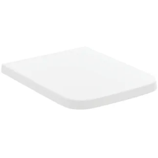 IDEAL STANDARD BLEND CUBE - Wrapover sedátko 365x455x35 mm v bílém saténovém provedení - SoftClosing WC #T3927V1 - Silk white