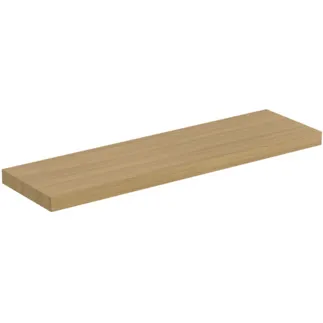 IDEAL STANDARD CONCA - Konzola 1800x505x80 mm ve světlé dubové dýze - Předmontováno, dřevo z udržitelných zdrojů, pravá dřevěná dýha #T3954Y6 - světlý dub