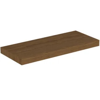 IDEAL STANDARD CONCA - Konzola 1200x505x80 mm v dekoru tmavý ořech - Předmontováno, dřevo z udržitelných zdrojů, dýha z pravého dřeva #T3952Y5 - tmavý ořech