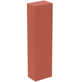 IDEAL STANDARD CONCA - Skříňka 370x250x1400 mm v matném laku Sunset, 1 dvířka - bez úchytek, otevírání push-to-open, předem smontovaná, dřevo z udržitelných zdrojů #T3956Y3 - Sunset matt