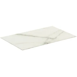 IDEAL STANDARD CONCA - Umyvadlová deska 800x505x6 mm z mramoru calacatta #T3970DH - Marble Calacatta