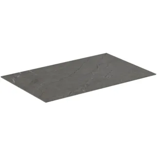 IDEAL STANDARD CONCA - Umyvadlová deska 800x505x6 mm v dekoru kamene #T3970DI - Pietra grey
