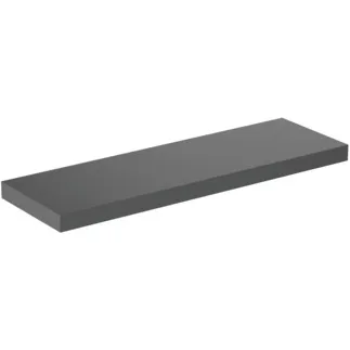 IDEAL STANDARD CONCA - Konzola 1600x505x80 mm v antracitově matném laku - Předmontováno, dřevo z udržitelných zdrojů #T3953Y2 - Antracitově matný povrch