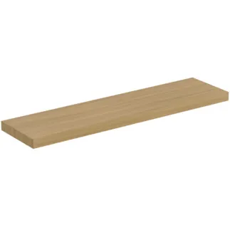 IDEAL STANDARD CONCA - Konzola 2000x505x80 mm ve světlé dubové dýze - Předmontováno, dřevo z udržitelných zdrojů, pravá dřevěná dýha #T4000Y6 - světlý dub